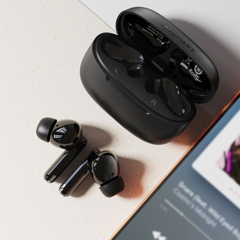Бездротові навушники ACEFAST W7 true wireless earbuds Black