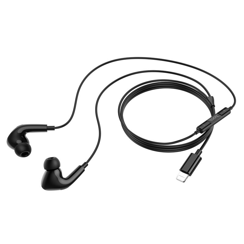 Навушники дротові HOCO M111 Pro Primero digital headset (Lightning) Black