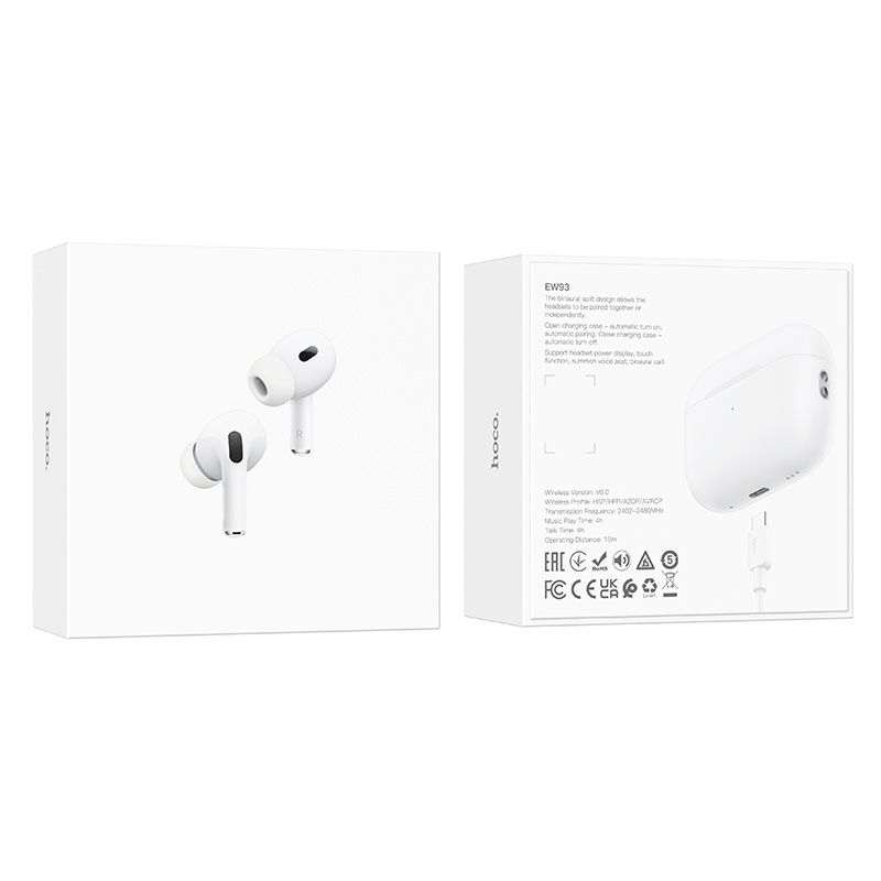 Бездротові навушники HOCO EW93 True wireless stereo headset White
