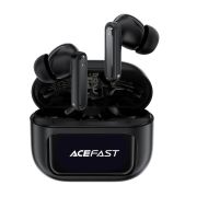 Бездротові навушники TWS ACEFAST W6 smart screen,ENC, IPX4, Black
