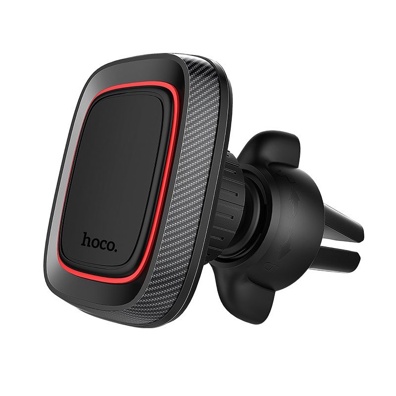 Автотримач для телефона HOCO CA23 Lotto series magnetic air outlet holder Black