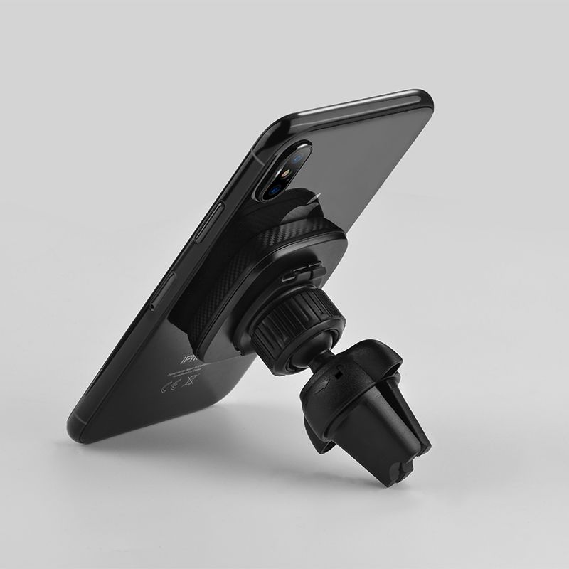 Автотримач для телефона HOCO CA23 Lotto series magnetic air outlet holder Black