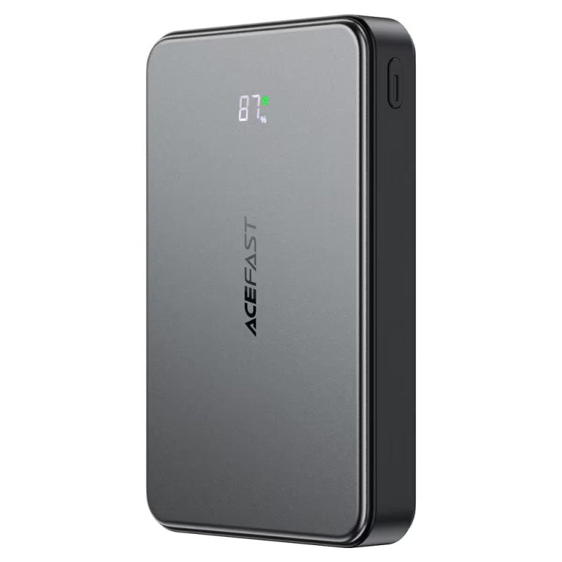 Зовнішній акумулятор ACEFAST M31-10000 22.5W magnetic fast charging power bank with cable Black