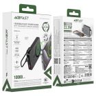 Зовнішній акумулятор ACEFAST M31-10000 22.5W magnetic fast charging power bank with cable Black