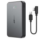 Зовнішній акумулятор ACEFAST M31-10000 22.5W magnetic fast charging power bank with cable Black