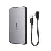 Зовнішній акумулятор ACEFAST M30-5000 PD20W magnetic fast charging power bank with cable Black