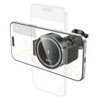 Автотримач для телефона з БЗП HOCO HW35 Power electric magnetic wireless fast charging car holder(air outlet) Black