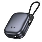 Зовнішній акумулятор HOCO Q49 Peak PD20W power bank with cable(10000mAh) metal gray