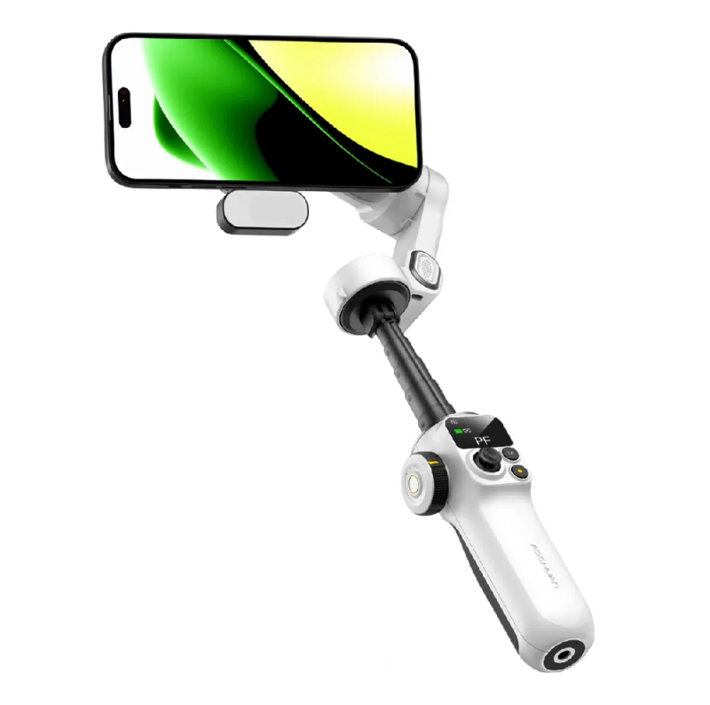 Триосьовий стабілізатор AOCHUAN Professional Gimbal Stabilizer for Smartphone SMART P2 White