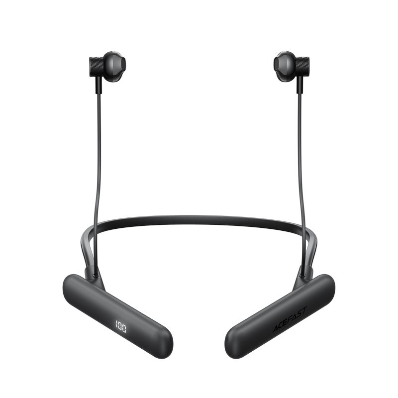 Бездротові спортивні навушники ACEFAST N8 neck hanging wireless earphones Black