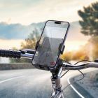 Велотримач для телефона BOROFONE BH137 Knight motorcycle bicycle universal holder Black