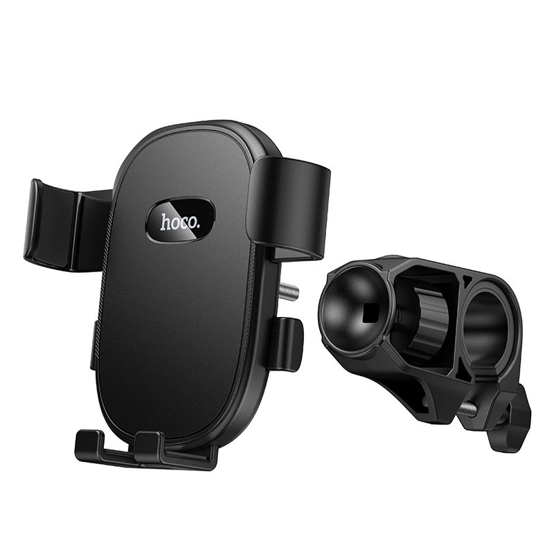 Велотримач для телефона HOCO H85 Knight motorcycle bicycle universal holder Black