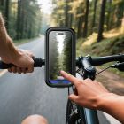 Велотримач для телефона HOCO H95 Bendito waterproof riding holder Black