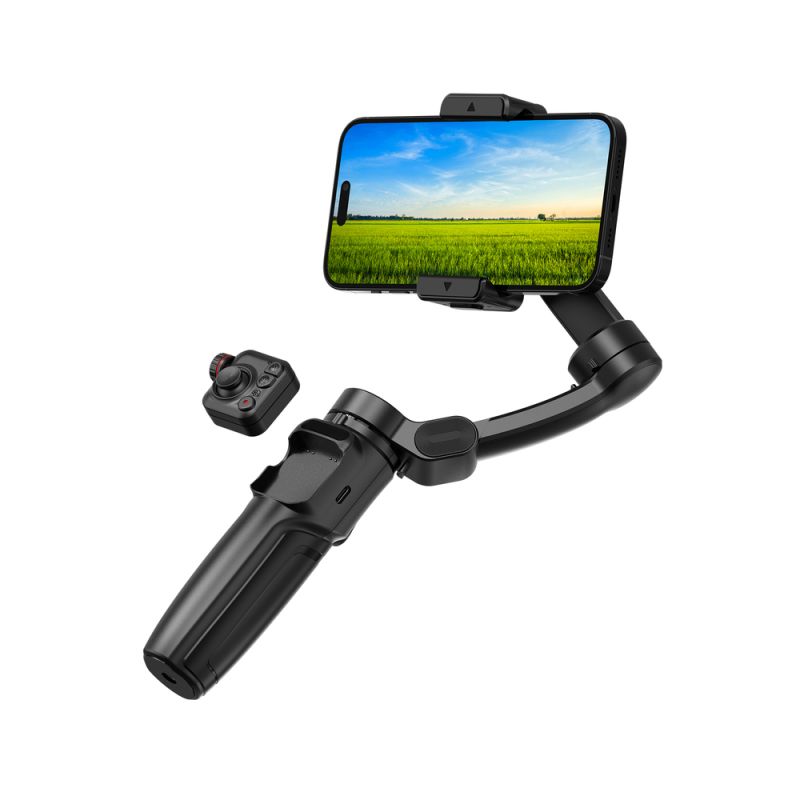 Триосьовий стабілізатор WIWU AI Smart Checking Gimbal PRO Wi-SE016 Black