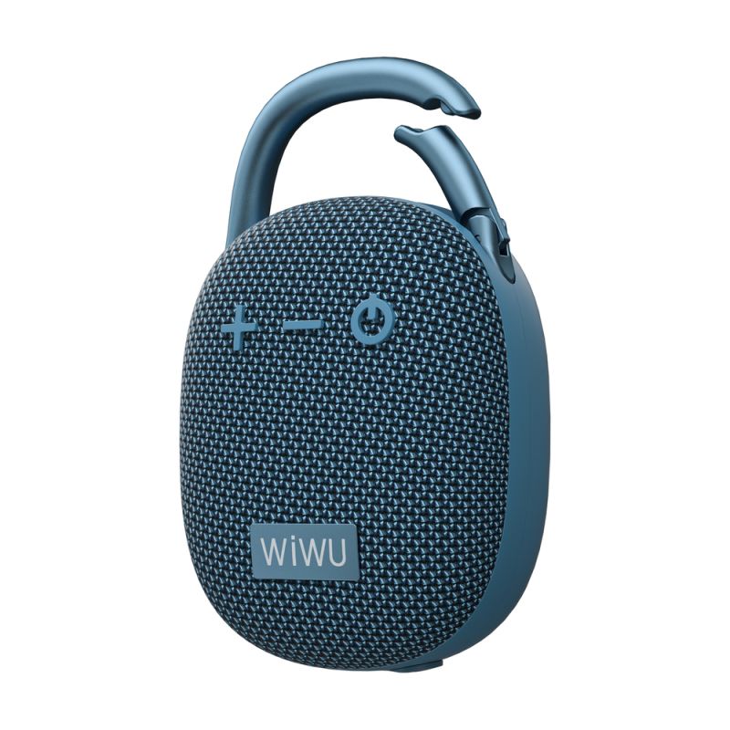 Портативна колонка WIWU H3 Clip Fun Portable Wireless Speaker Blue
