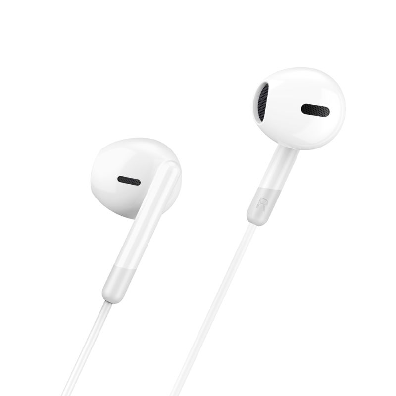 Навушники WIWU Type C Wired Earphone EB314 White