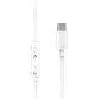 Навушники WIWU Type C Wired Earphone EB314 White