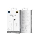 Навушники WIWU Type-C Solobuds Wired Earbuds EB307 White