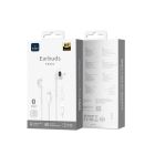 Навушники WIWU Lightning Wired Earphone EB302 (bluetoothe mode) White