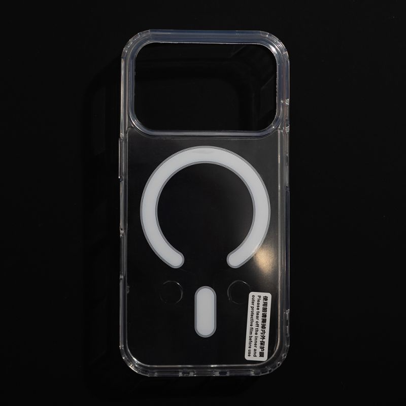 Чохол Cosmic Acrylic MagSafe HQ for Apple iPhone 17 Pro Max Transparent