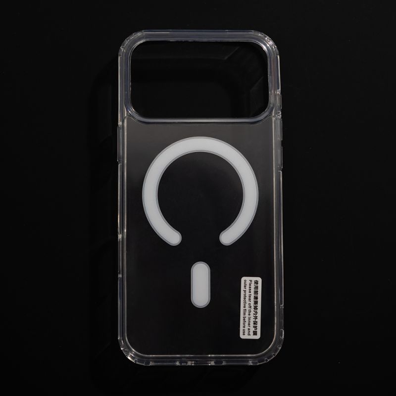 Чохол Cosmic Acrylic MagSafe HQ for Apple iPhone 17 Pro Transparent