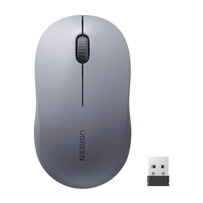 Маніпулятор миша бездротова UGREEN M331 Multi-mode Wireless Mouse Grey