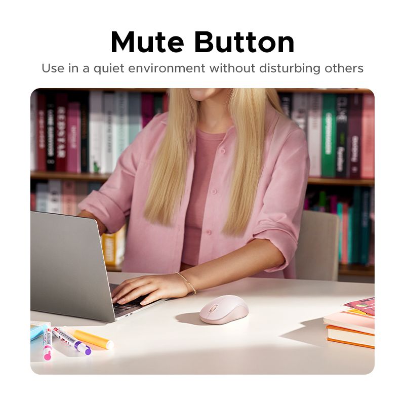 Маніпулятор миша бездротова UGREEN M331 Multi-mode Wireless Mouse Grey