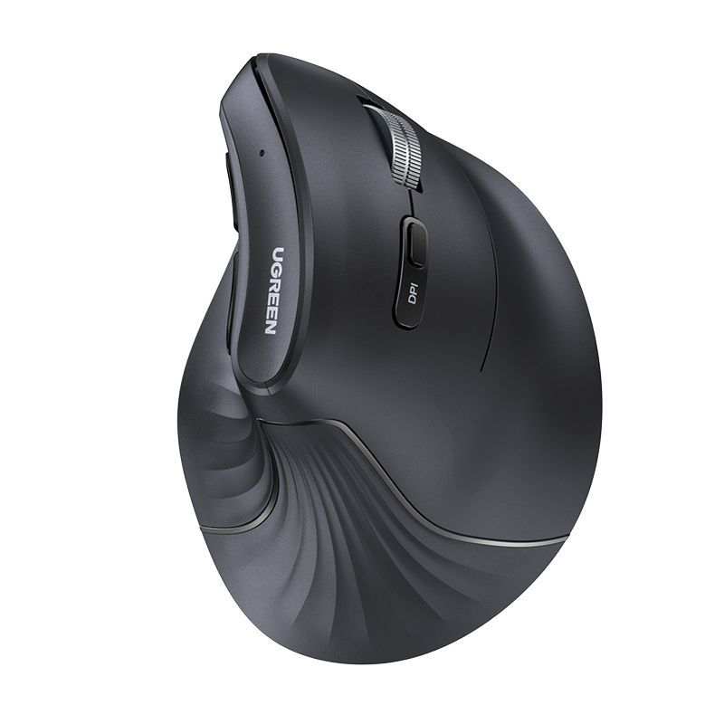 Маніпулятор миша бездротова UGREEN MU008 Multi-mode Vertical Mouse Black