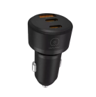 Автомобільний зарядний пристрій WUW-C244 USB20W+PD20W+PD15W black