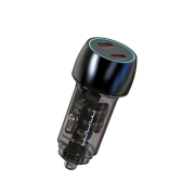 Автомобільний зарядний пристрій WUW-C283 PD30W+ PD30W black