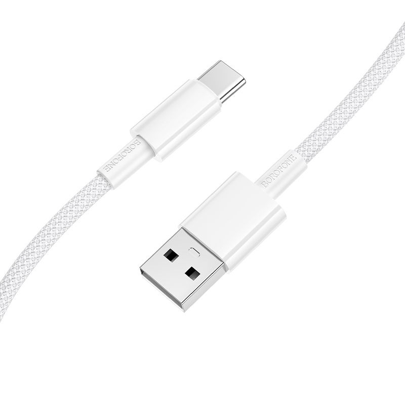 Кабель BOROFONE BX117 Source charging data cable Type-C White