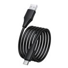 Кабель HOCO X124 Bien silicone charging data cable Type-C Black