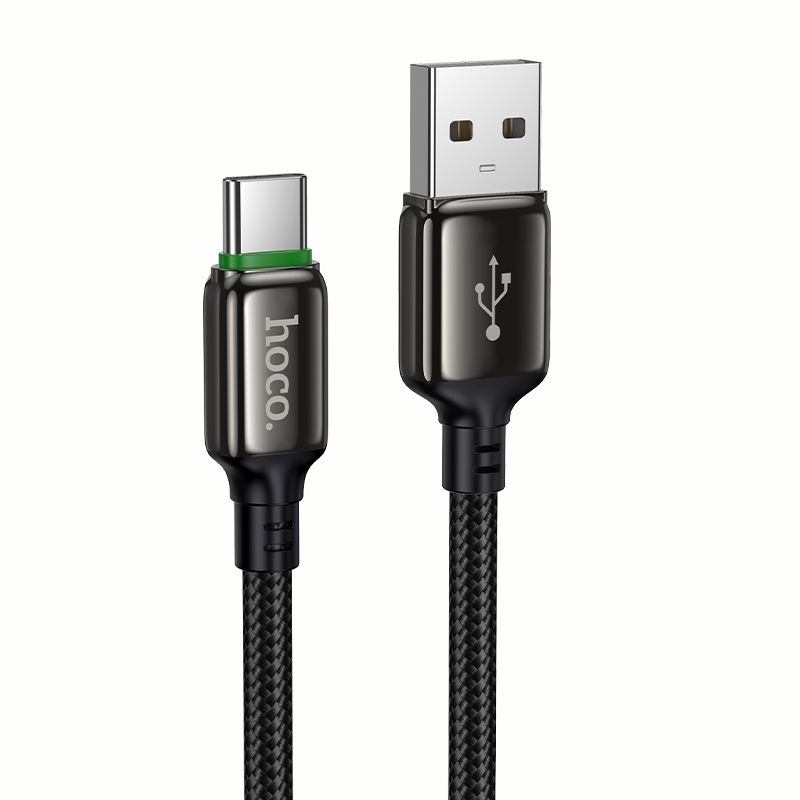 Кабель HOCO X127 Exceed charging data cable Type-C Black