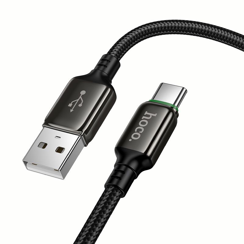 Кабель HOCO X127 Exceed charging data cable Type-C Black
