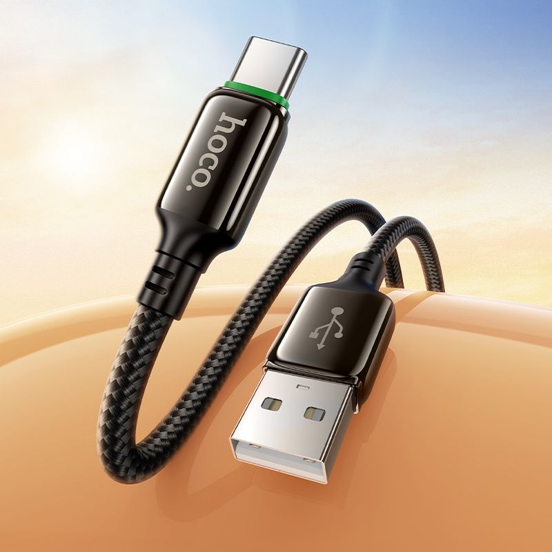 Кабель HOCO X127 Exceed charging data cable Type-C Black