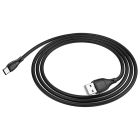 Кабель HOCO X61 Ultimate silicone charging data cable for Type-C Black