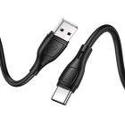 Кабель HOCO X61 Ultimate silicone charging data cable for Type-C Black