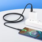 Кабель HOCO X61 Ultimate silicone charging data cable for Type-C Black