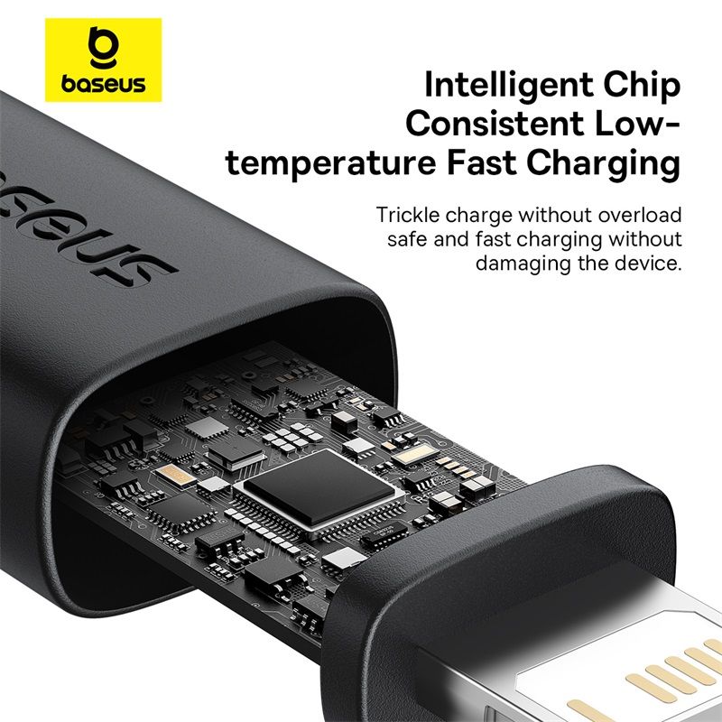 Кабель Baseus Dura Series Fast Charging Cable USB to iP 2.4A 1m Gold+Black