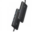 USB-хаб Baseus Lite Series 4-Port USB-A HUB Adapter (USB-A to USB 3.0*4 ) 1m Black