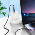 Кабель HOCO U133 Monte charging data cable iP Black