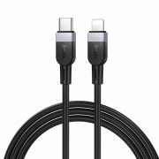 Кабель HOCO X109 Energy PD silicone charging data cable iP(L=1M) Black