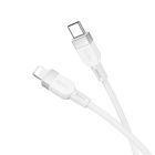 Кабель HOCO X109 Energy PD silicone charging data cable iP(L=1M) White