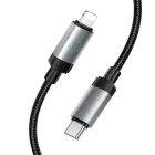 Кабель HOCO X117 Star PD27W charging data cable iP Black
