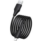 Кабель HOCO X124 Bien silicone charging data cable iP Black