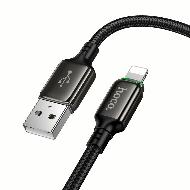 Кабель HOCO X127 Exceed charging data cable iP Black