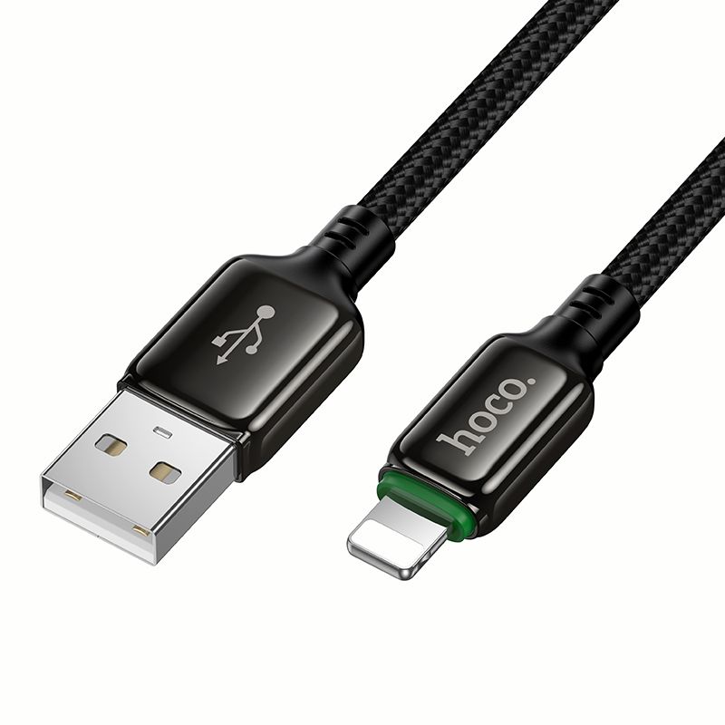 Кабель HOCO X127 Exceed charging data cable iP Black