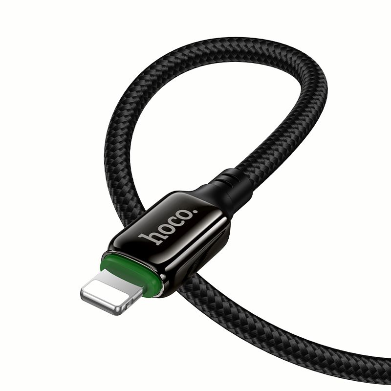 Кабель HOCO X127 Exceed charging data cable iP Black