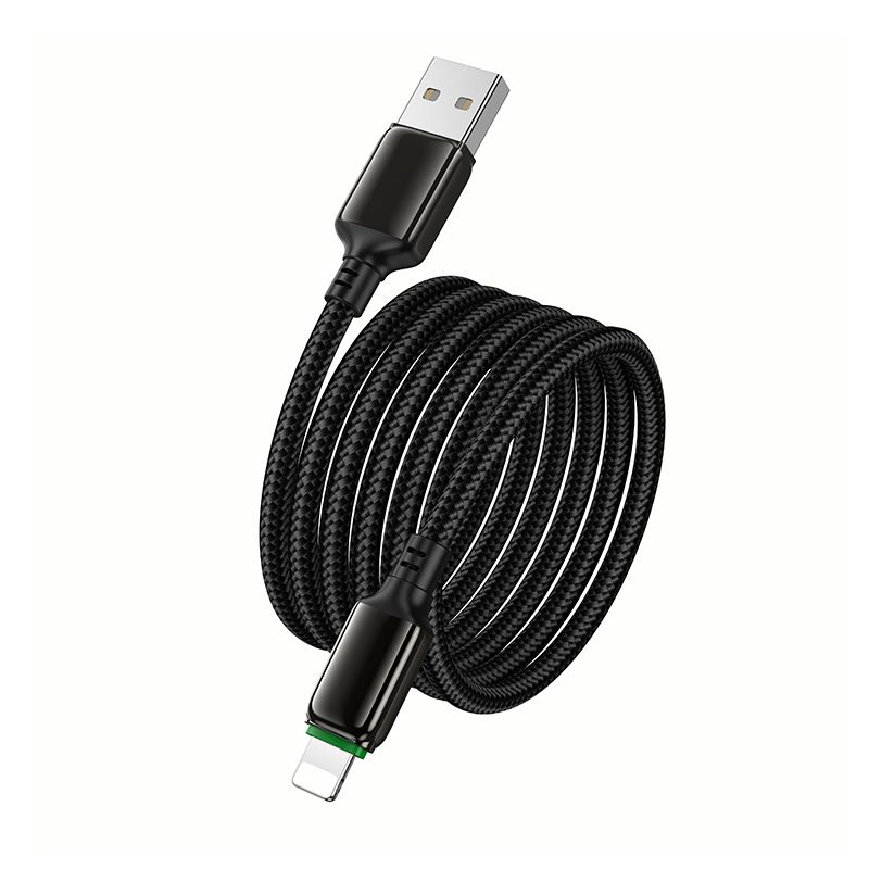 Кабель HOCO X127 Exceed charging data cable iP Black
