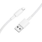 Кабель BOROFONE BX117 Source charging data cable iP White